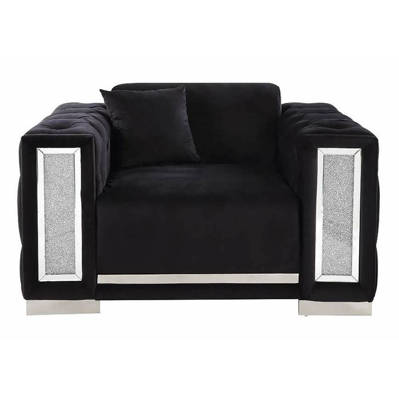 Acme Furniture Trislar Stationary Fabric Chair LV01399 IMAGE 2