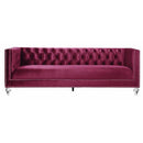 Acme Furniture Heibero LV01400 Sofa - Burgundy IMAGE 2