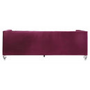 Acme Furniture Heibero LV01400 Sofa - Burgundy IMAGE 4