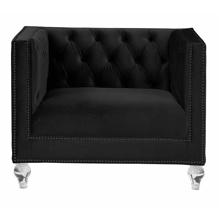 Acme Furniture Heibero Stationary Fabric Chair LV01405 IMAGE 2