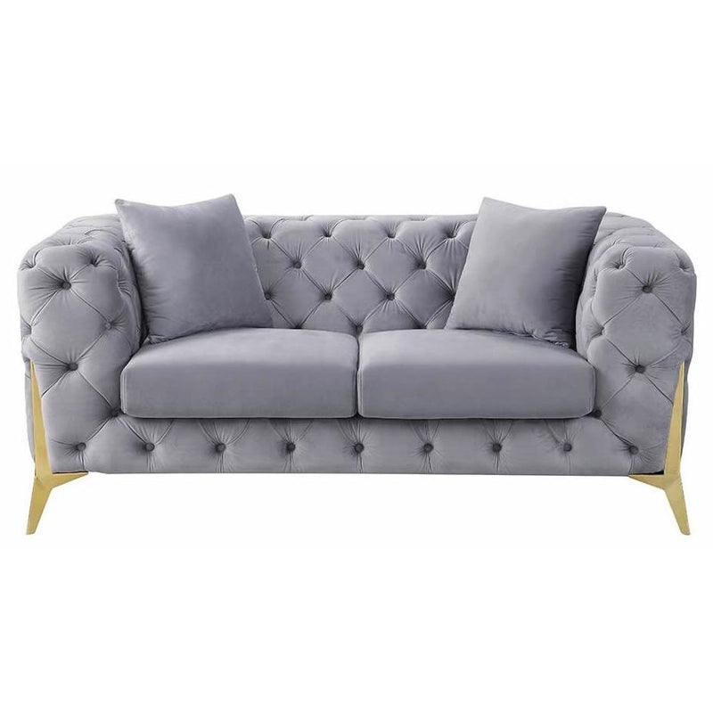 Acme Furniture Jelanea Stationary Fabric Loveseat LV01407 IMAGE 2
