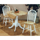  Mazin Furniture Round Laurentian Dining Table with Pedestal Base 5140WTDT IMAGE 4