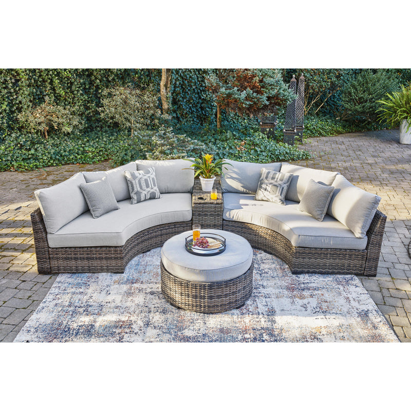 Signature Design by Ashley Harbor Court P459P6 3 pc Outdoor Sectional IMAGE 2