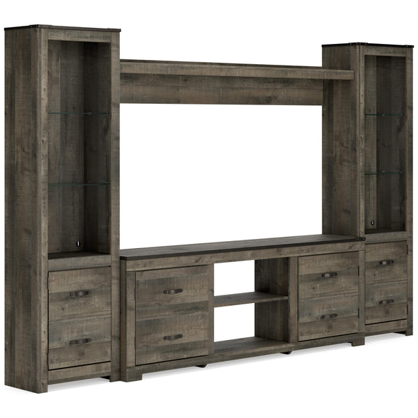 Signature Design by Ashley Trinell W446W13 4 pc Entertainment Center IMAGE 1