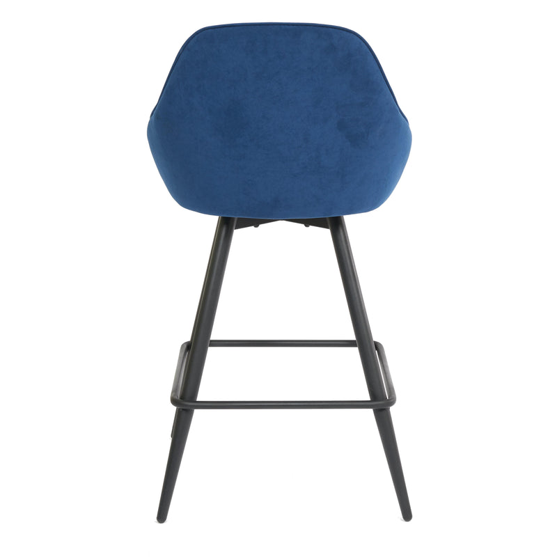 Furnishings' Mate Daphne Counter Height Stool CS 6451-COB-MB IMAGE 4