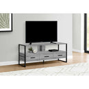 Monarch I 2617 TV Stand - Grey/Black Metal IMAGE 2