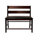  Mazin Furniture Mantello 5547-24BH Counter Height Bench with Back IMAGE 1