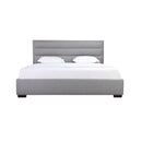  Mazin Furniture Fabiola 5892GYF Full Upholstered Platform Bed IMAGE 1
