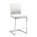  Mazin Furniture Libra 6826-24WT Counter-Height Chair IMAGE 1