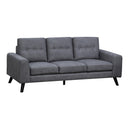 Mazin Furniture Evelyn 99947GRY-3 Sofa IMAGE 1