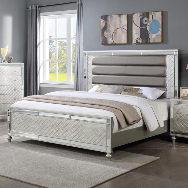 Crown Mark Cristian California King Upholstered Bed B1680-K-HB/B1680-K-FB/B1680-CK-RAIL IMAGE 1