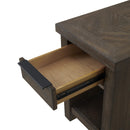 Intercon Furniture Hearst Chairside Table HR-TA-1624-RCV-C IMAGE 3