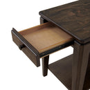 Intercon Furniture Kauai Chairside Table KI-TA-1824-BMW-C IMAGE 3