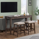 Intercon Furniture Kauai Sofa Table KI-TA-6021-BMW-C IMAGE 3