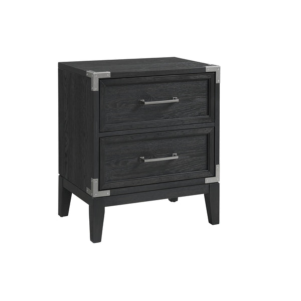 Intercon Furniture Laguna 2-Drawer Nightstand LG-BR-2402-WST-C IMAGE 1