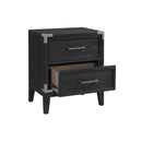 Intercon Furniture Laguna 2-Drawer Nightstand LG-BR-2402-WST-C IMAGE 2