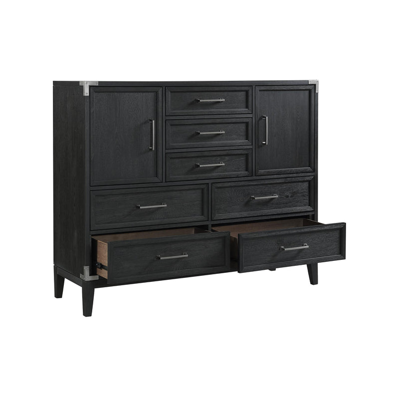 Intercon Furniture Laguna 7-Drawer Chest LG-BR-2407GC-WST-C IMAGE 2