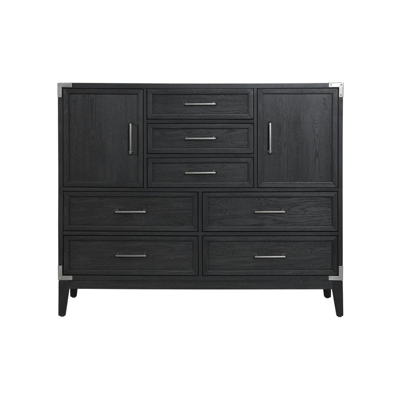 Intercon Furniture Laguna 7-Drawer Chest LG-BR-2407GC-WST-C IMAGE 3