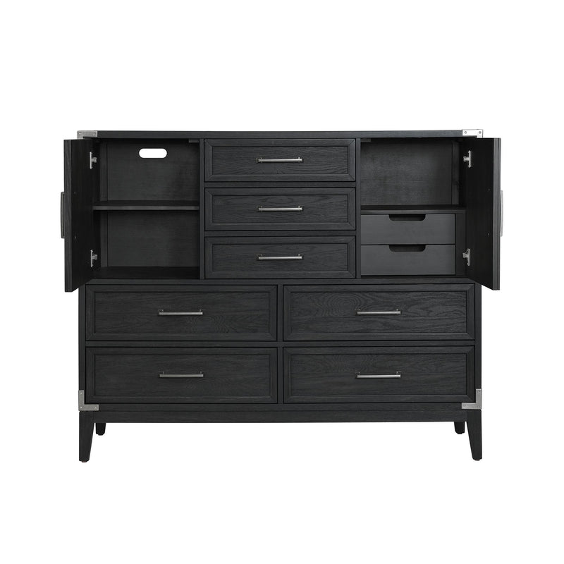 Intercon Furniture Laguna 7-Drawer Chest LG-BR-2407GC-WST-C IMAGE 4