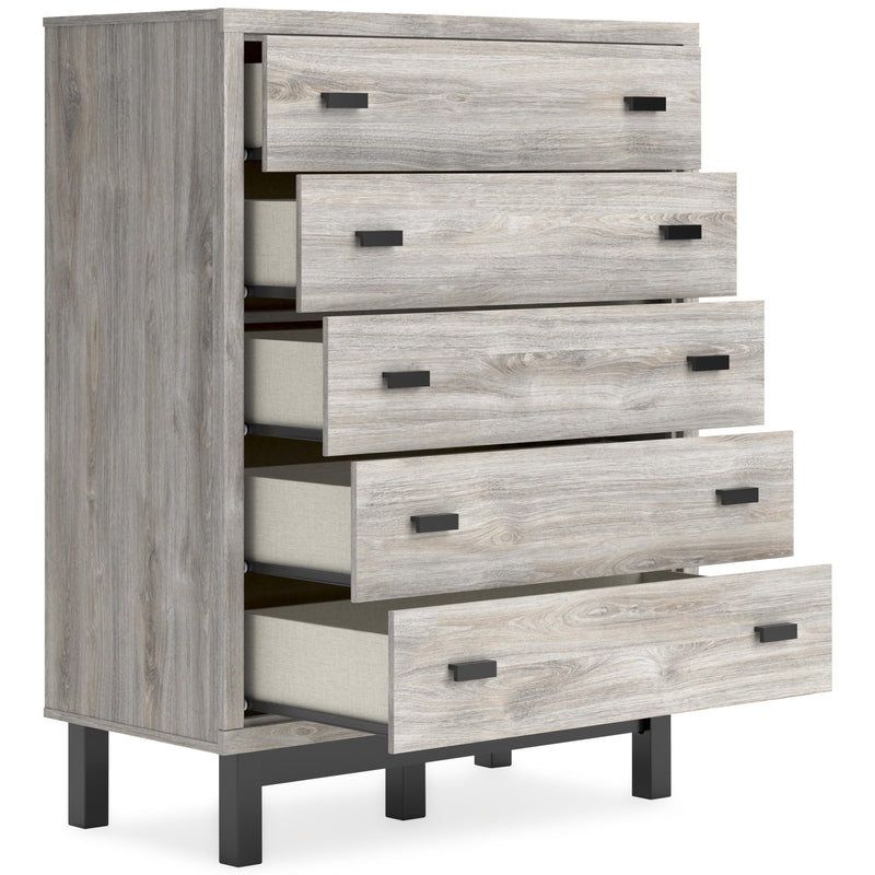 Signature Design by Ashley Vessalli 5-Drawer Chest B1036-345 IMAGE 2