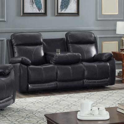 IFDC Power Reclining Leather Match Sofa IF-8018-S IMAGE 1