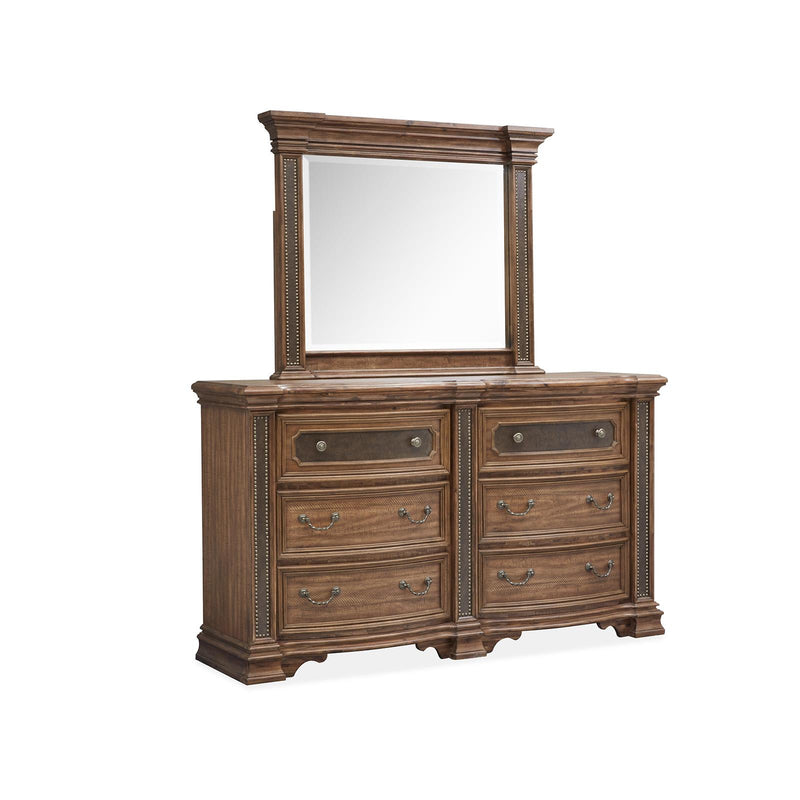 Magnussen Lariat Landscape Dresser Mirror B5472-40 IMAGE 1