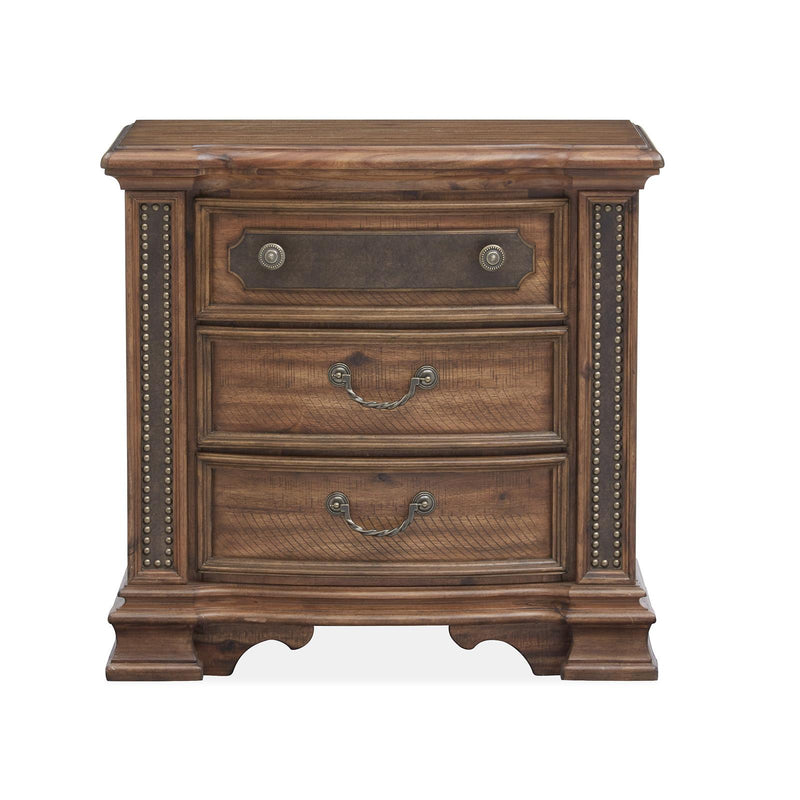 Magnussen Lariat 3-Drawer Nightstand B5472-01 IMAGE 3