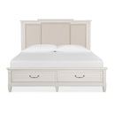 Magnussen Willowbrook King Upholstered Panel Bed with Storage B5324-55R/B5324-65F/B5324-65H IMAGE 3