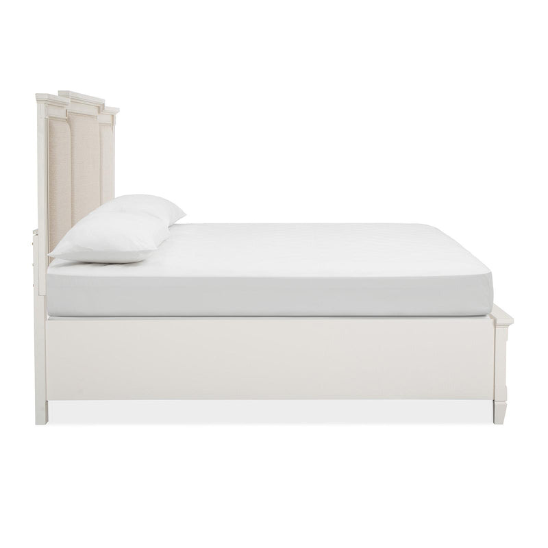 Magnussen Willowbrook King Upholstered Panel Bed with Storage B5324-55R/B5324-65F/B5324-65H IMAGE 4