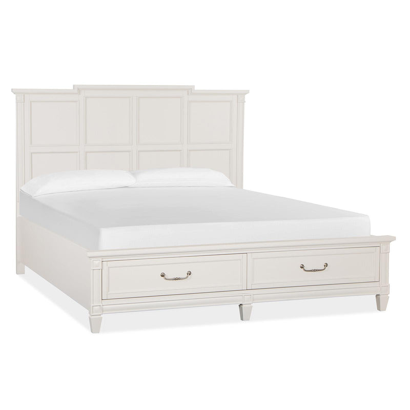 Magnussen Willowbrook King Panel Bed with Storage B5324-55R/B5324-64H/B5324-65F IMAGE 1