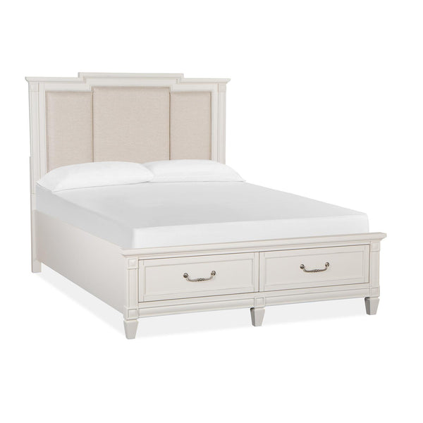 Magnussen Willowbrook Queen Upholstered Panel Bed with Storage B5324-55F/B5324-55H/B5324-55R IMAGE 1