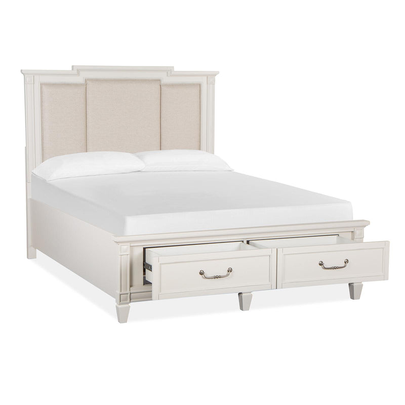 Magnussen Willowbrook Queen Upholstered Panel Bed with Storage B5324-55F/B5324-55H/B5324-55R IMAGE 2