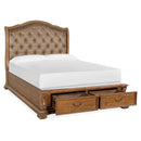 Magnussen Durango Queen Upholstered Sleigh Bed with Storage B5133-52H/B5133-52R/B5133-52SF IMAGE 2