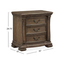 Magnussen Durango 3-Drawer Nightstand B5133-01 IMAGE 11