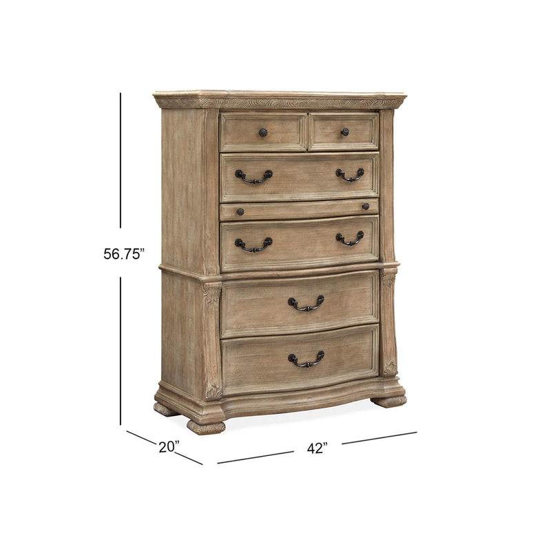 Magnussen Marisol 5-Drawer Chest B5132-10 IMAGE 11