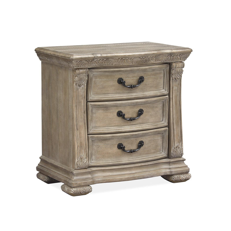 Magnussen Marisol 3-Drawer Nightstand B5132-01 IMAGE 1