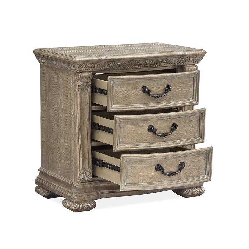 Magnussen Marisol 3-Drawer Nightstand B5132-01 IMAGE 2