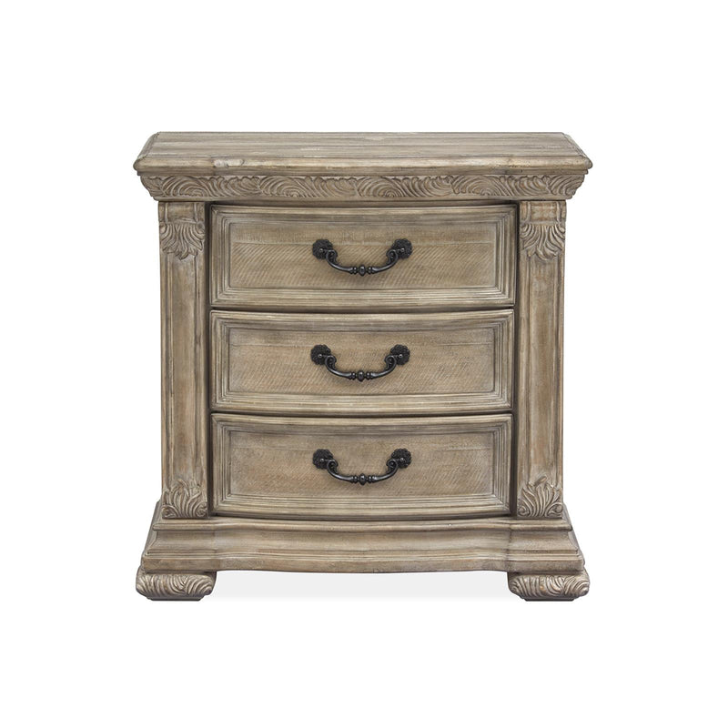 Magnussen Marisol 3-Drawer Nightstand B5132-01 IMAGE 3