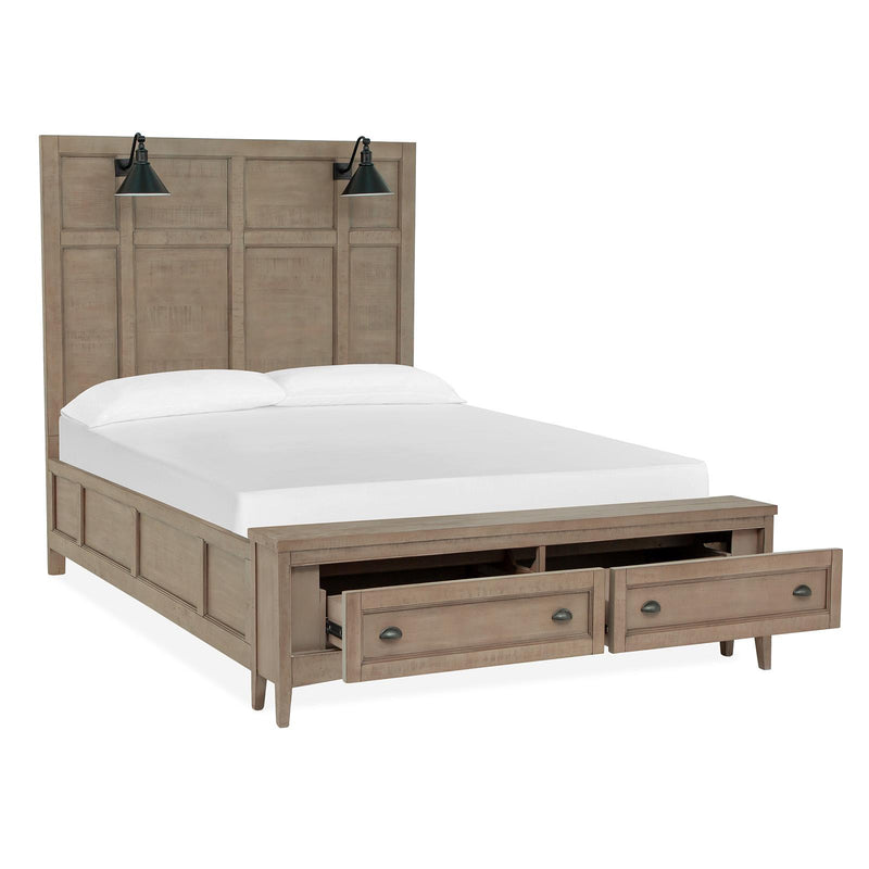 Magnussen Paxton Place Queen Panel Bed with Storage B4805-54R/B4805-58SF/B4805-59H IMAGE 2