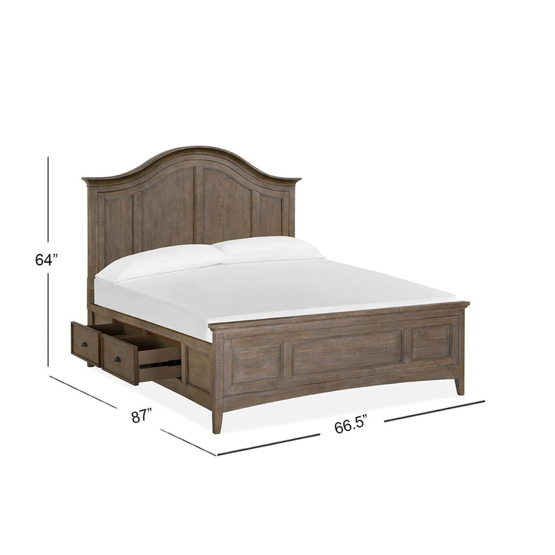 Magnussen Paxton Place Queen Panel Bed with Storage B4805-54B/B4805-54F/B4805-55H IMAGE 5