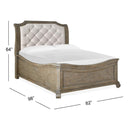 Magnussen Tinley Park King Upholstered Sleigh Bed B4646-55R/B4646-63H/B4646-65F IMAGE 3