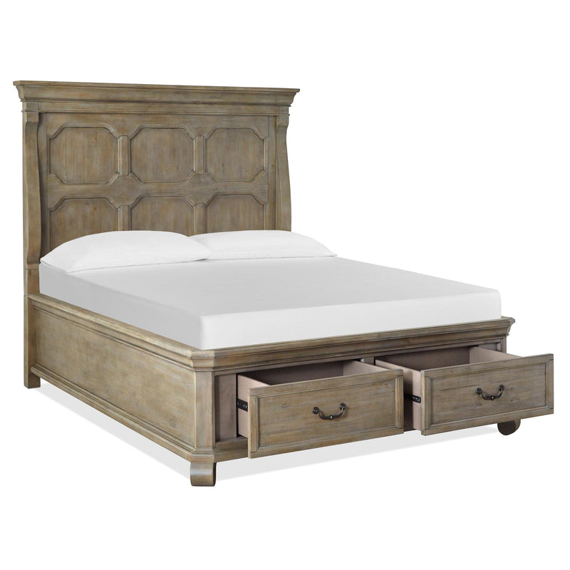 Magnussen Tinley Park Queen Panel Bed with Storage B4646-53F/B4646-53R/B4646-54H IMAGE 2