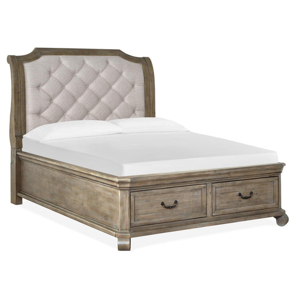 Magnussen Tinley Park Queen Sleigh Bed with Storage B4646-53F/B4646-53H/B4646-53R IMAGE 1