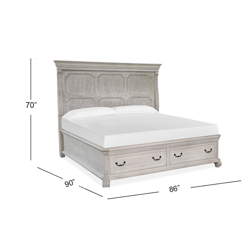 Magnussen Bronwyn King Panel Bed with Storage B4436-53R/B4436-63F/B4436-64H IMAGE 3