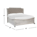 Magnussen Bronwyn King Upholstered Sleigh Bed B4436-55R/B4436-63H/B4436-65F IMAGE 2