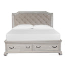 Magnussen Bronwyn King Upholstered Sleigh Bed with Storage B4436-53R/B4436-63F/B4436-63H IMAGE 2