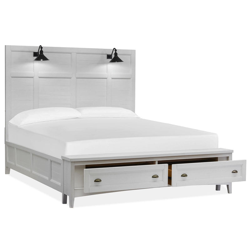 Magnussen Heron Cove King Panel Bed with Storage B4400-54R/B4400-68SF/B4400-69H IMAGE 2