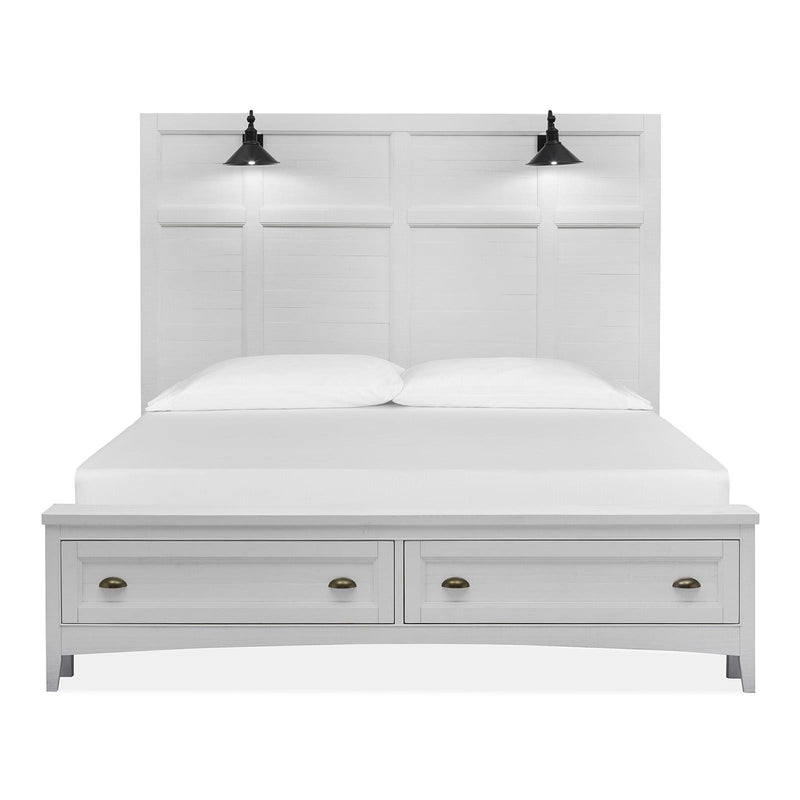 Magnussen Heron Cove King Panel Bed with Storage B4400-54R/B4400-68SF/B4400-69H IMAGE 3