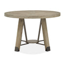 Magnussen Round Ainsley Dining Table with Pedestal Base D5333-22 IMAGE 2