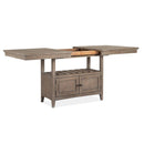 Magnussen Paxton Place Counter Height Dining Table with Pedestal Base D4805-42B/D4805-42T IMAGE 3
